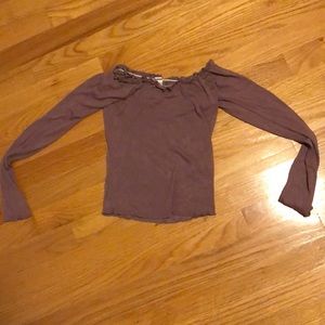 Off the shoulder top